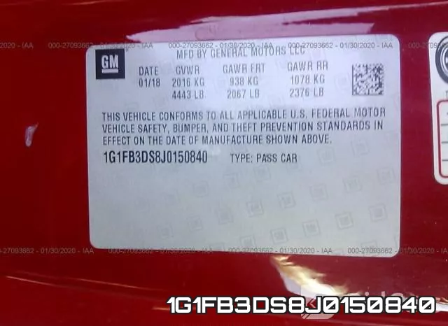 1G1FB3DS8J0150840 фото 10