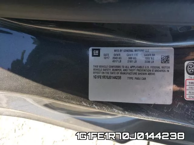 1G1FE1R70J0144238 фото 2
