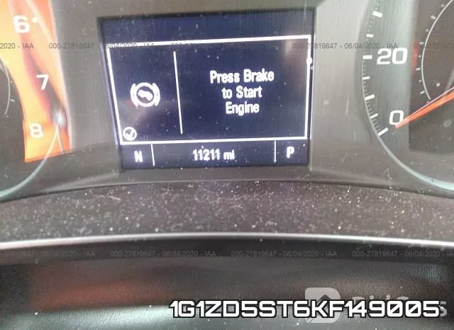 1G1ZD5ST6KF149005 фото 8