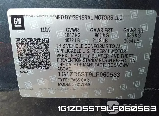 1G1ZD5ST9LF060563 фото 10