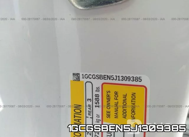 1GCGSBEN5J1309385 фото 10
