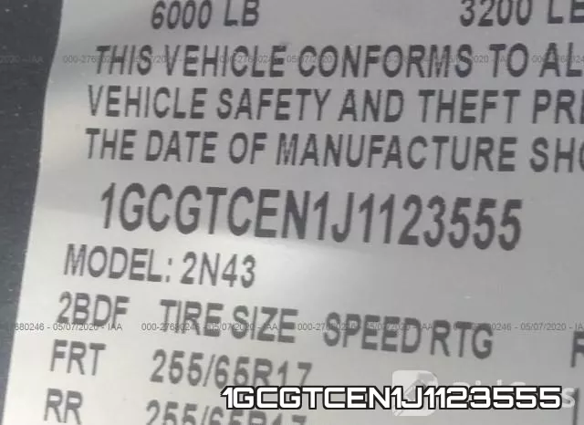 1GCGTCEN1J1123555 фото 10