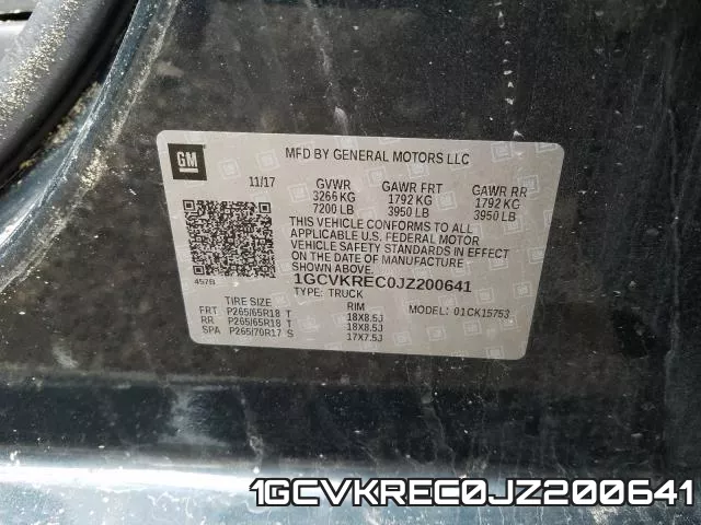 1GCVKREC0JZ200641 фото 2