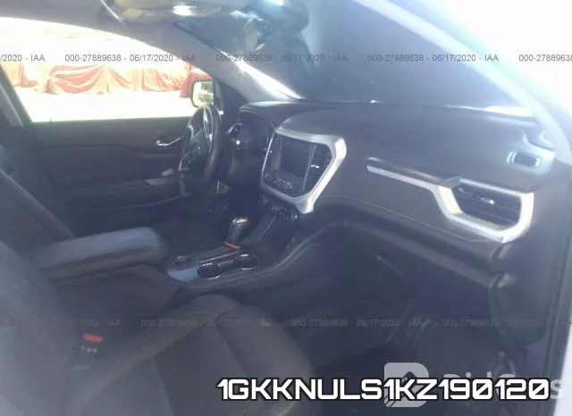 1GKKNULS1KZ190120 фото 6