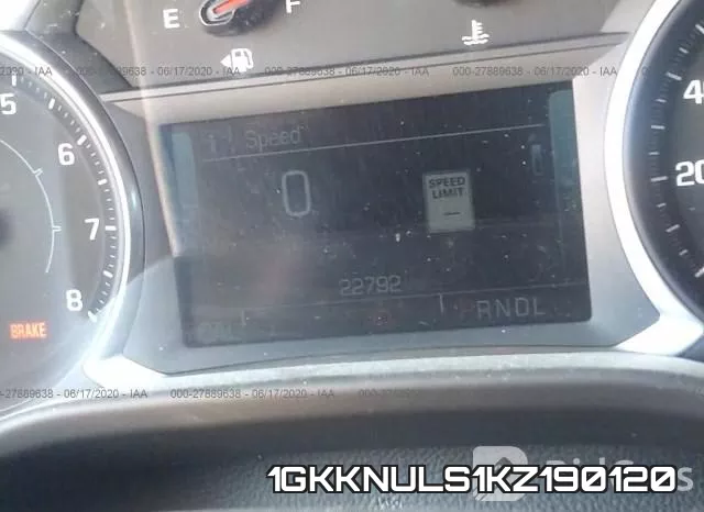 1GKKNULS1KZ190120 фото 8