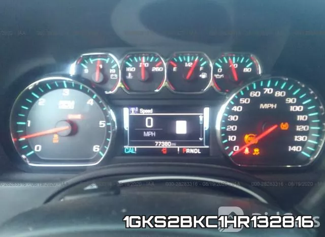 1GKS2BKC1HR132816 фото 8