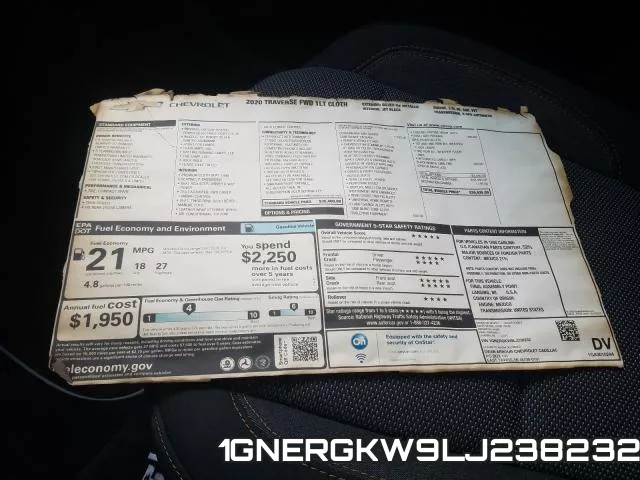 1GNERGKW9LJ238232 фото 10