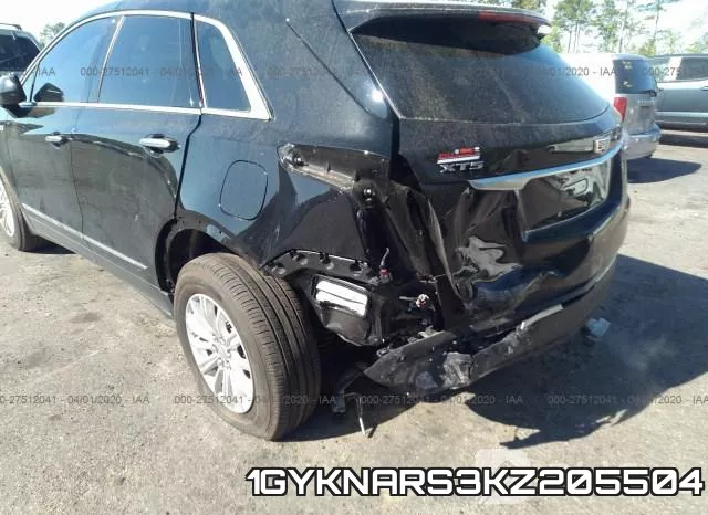 1GYKNARS3KZ205504 фото 7