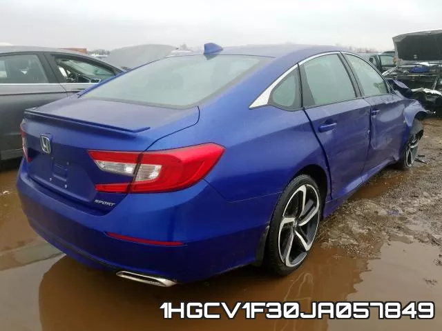 1HGCV1F30JA057849 фото 5