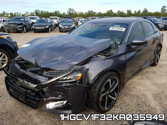 1HGCV1F32KA035949 фото 3
