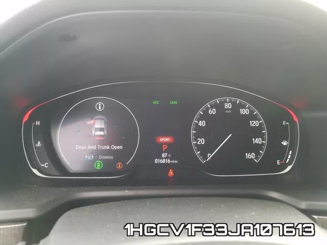 1HGCV1F33JA107613 фото 8