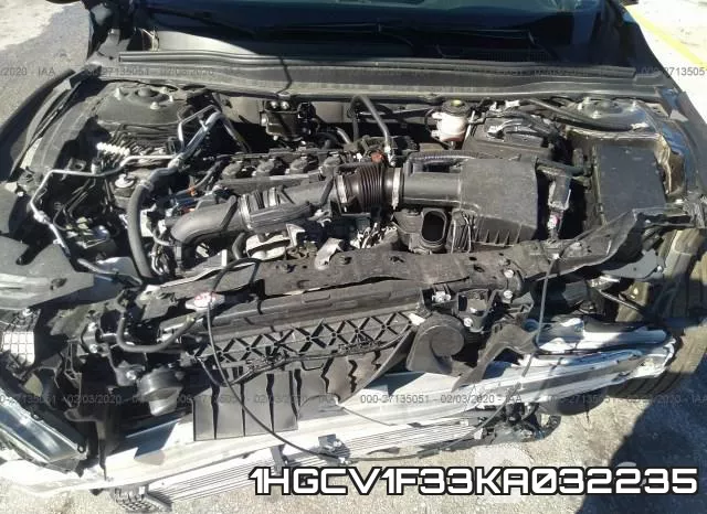 1HGCV1F33KA032235 фото 2