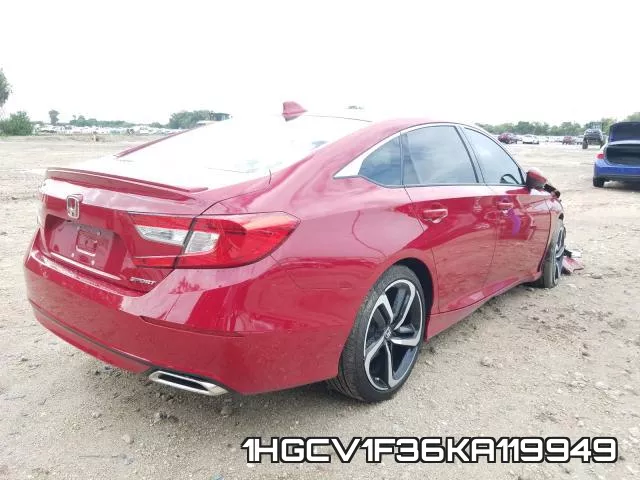 1HGCV1F36KA119949 фото 5