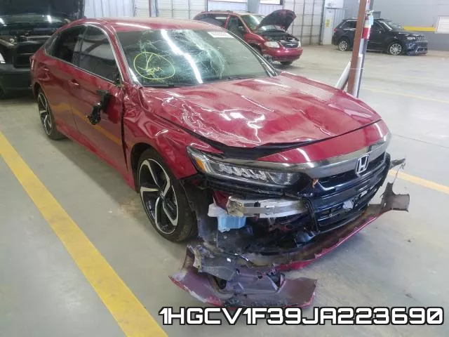 1HGCV1F39JA223690 фото 10