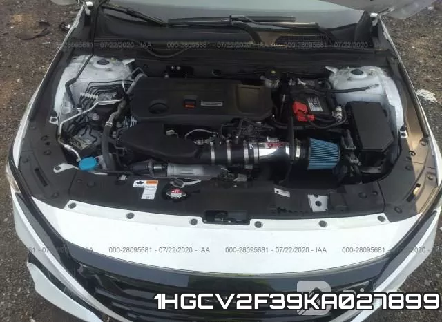 1HGCV2F39KA027899 фото 2