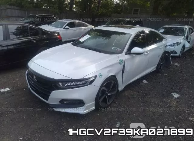 1HGCV2F39KA027899 фото 3