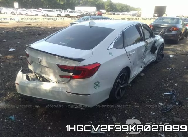 1HGCV2F39KA027899 фото 7