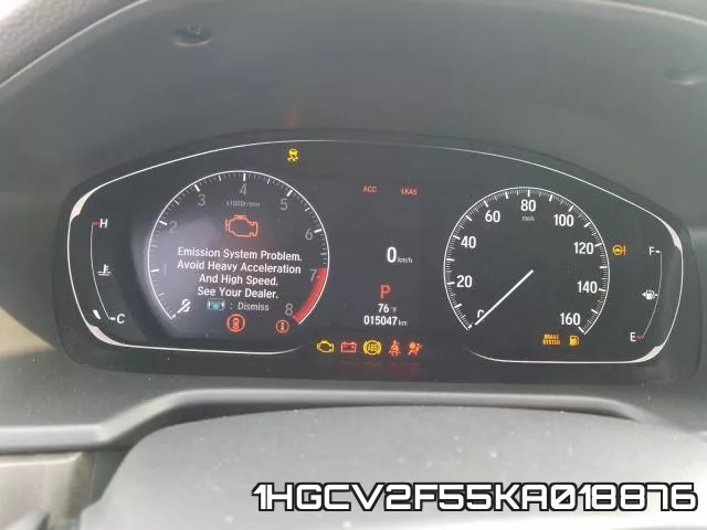 1HGCV2F55KA018876 фото 8