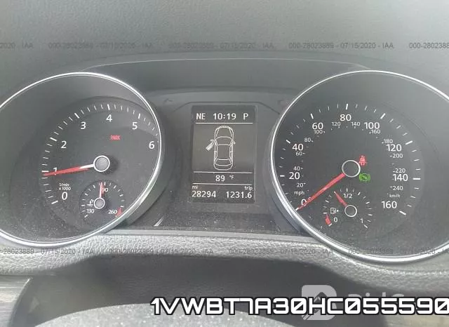 1VWBT7A30HC055590 фото 8