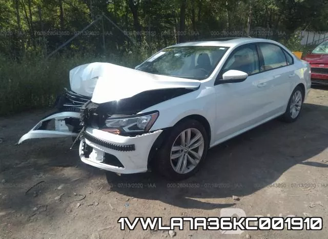 1VWLA7A36KC001910 фото 3
