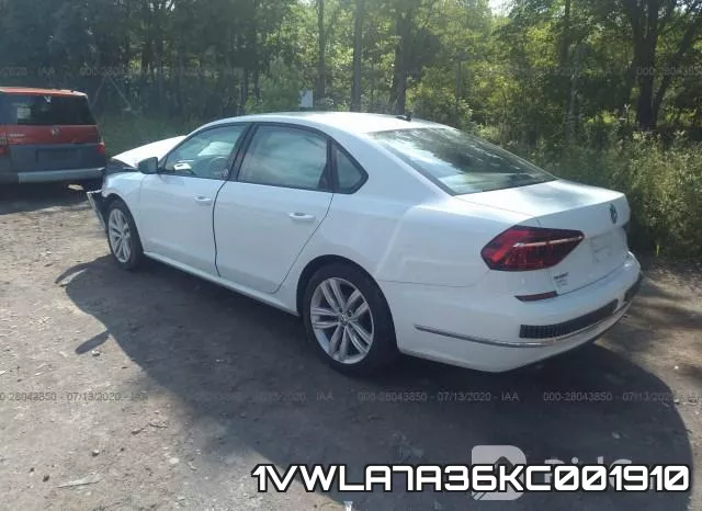 1VWLA7A36KC001910 фото 4