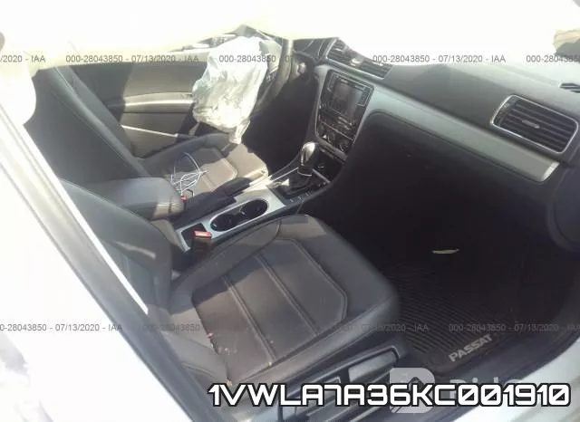1VWLA7A36KC001910 фото 6