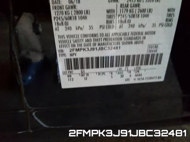 2FMPK3J91JBC32481 фото 2