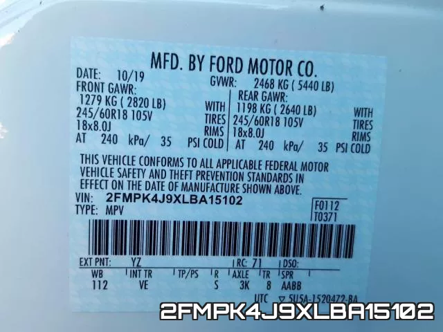 2FMPK4J9XLBA15102 фото 2