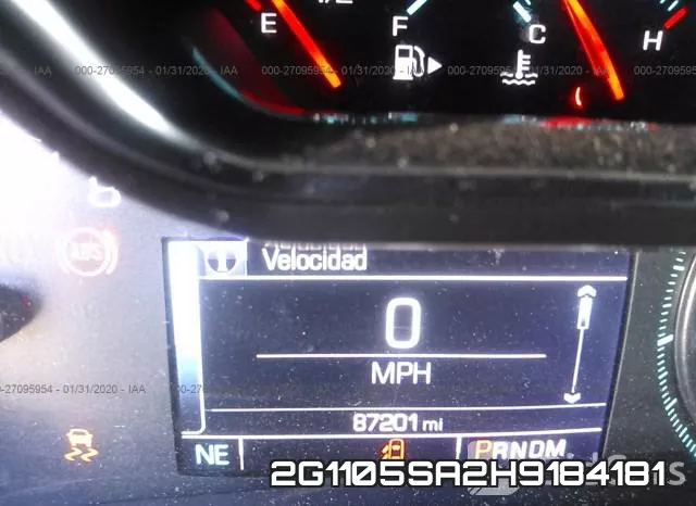 2G1105SA2H9184181 фото 8