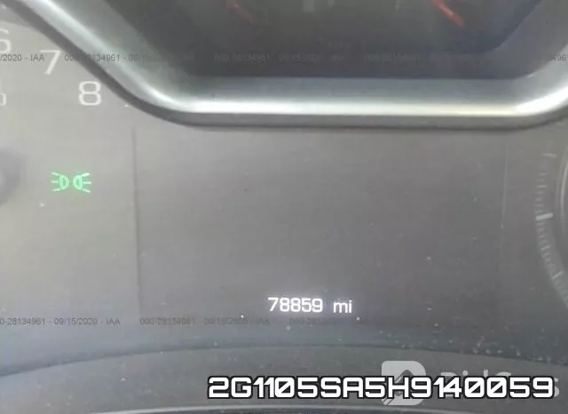 2G1105SA5H9140059 фото 8