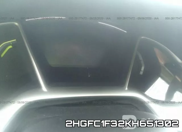 2HGFC1F32KH651302 фото 8