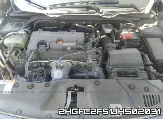 2HGFC2F51JH502031 фото 2