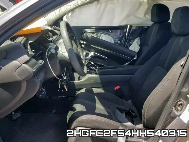 2HGFC2F54HH540315 фото 6