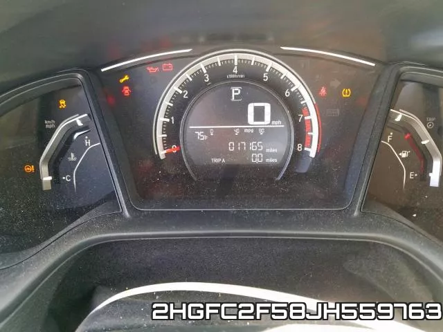 2HGFC2F58JH559763 фото 9