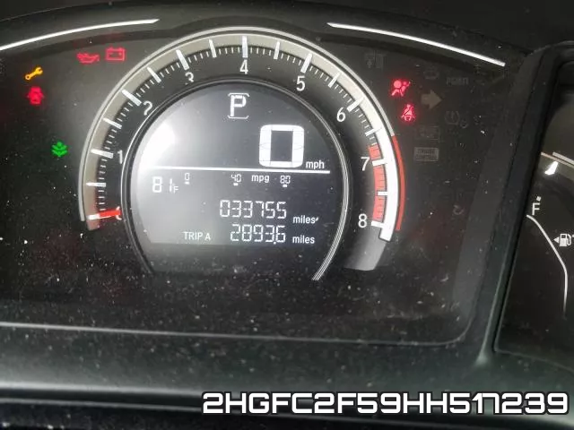 2HGFC2F59HH517239 фото 9