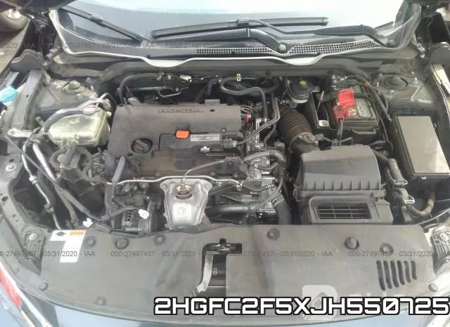 2HGFC2F5XJH550725 фото 2