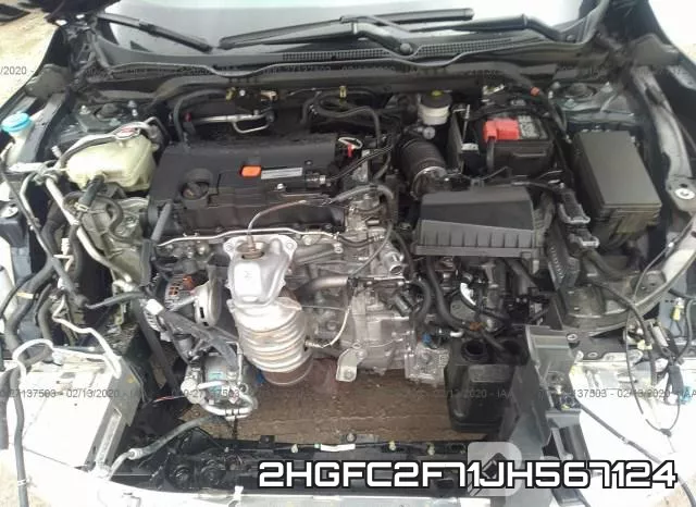 2HGFC2F71JH567124 фото 2
