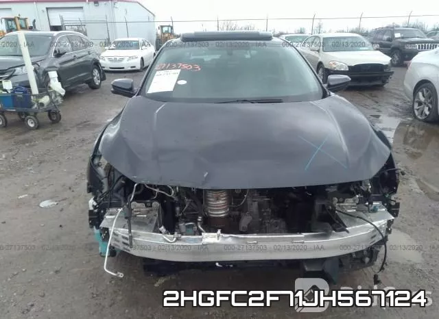 2HGFC2F71JH567124 фото 7