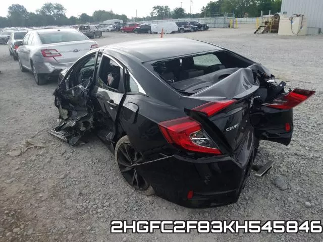 2HGFC2F83KH545846 фото 4