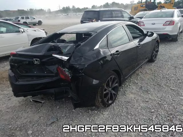 2HGFC2F83KH545846 фото 5