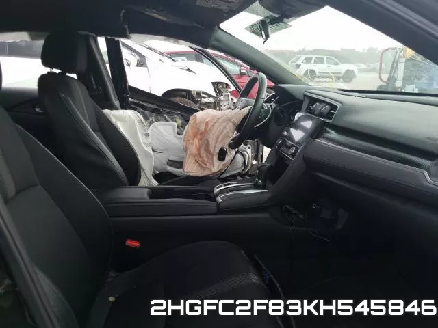 2HGFC2F83KH545846 фото 6