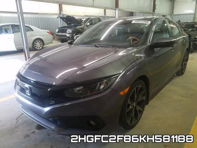 2HGFC2F86KH581188 фото 3