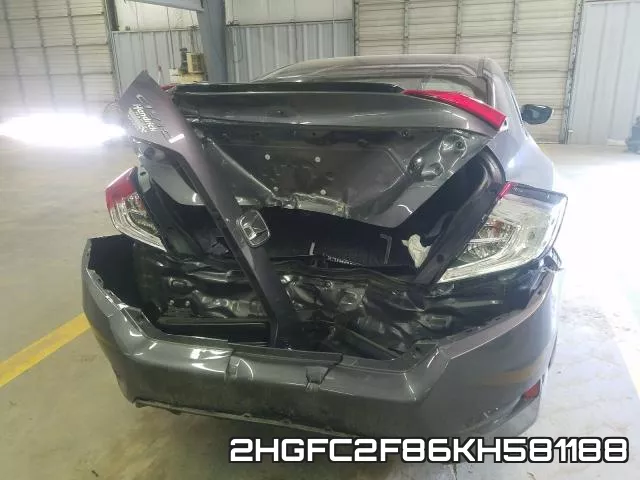 2HGFC2F86KH581188 фото 10