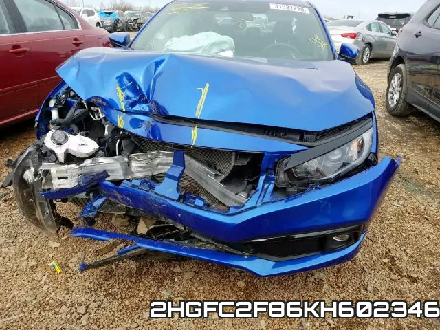 2HGFC2F86KH602346 фото 10