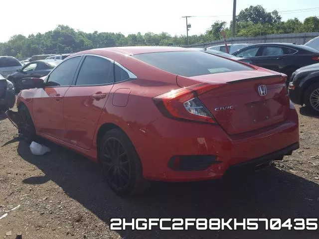 2HGFC2F88KH570435 фото 4