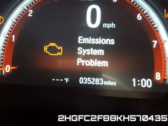 2HGFC2F88KH570435 фото 9