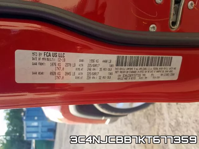 3C4NJCBB7KT677359 фото 2