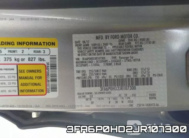 3FA6P0HD2JR107300 фото 10