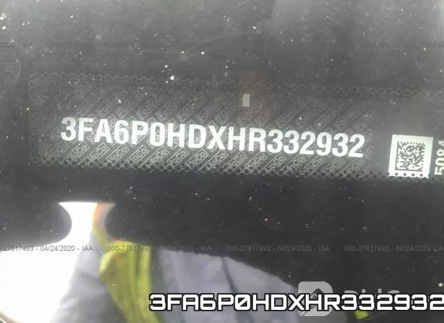 3FA6P0HDXHR332932 фото 10