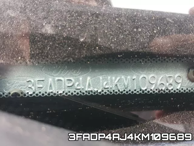 3FADP4AJ4KM109689 фото 2